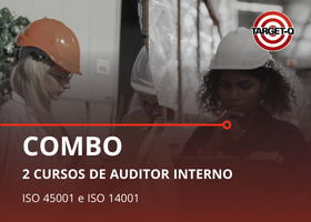 Capa do Combo auditor interno 45001 e 14001